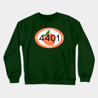 California White Peach 4401 Crewneck Sweatshirt